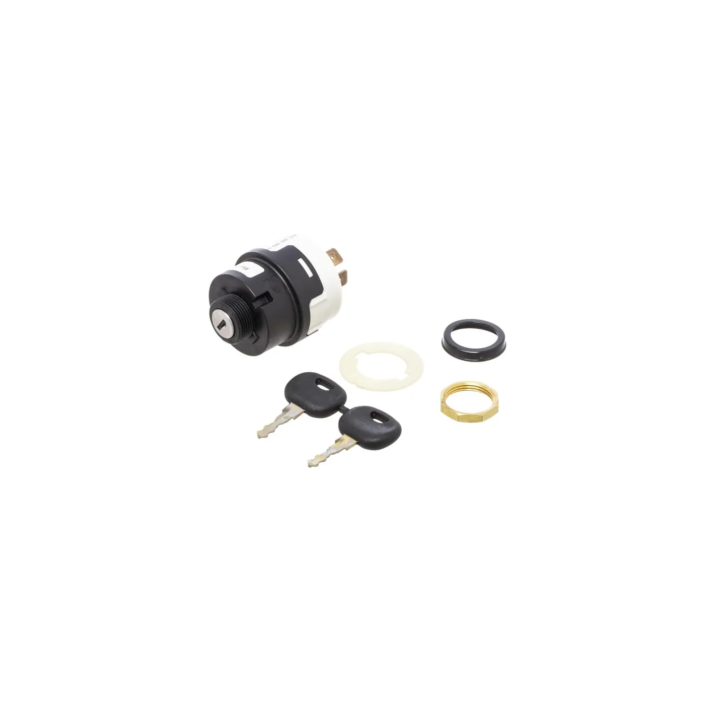 Ignition/Starter switch, 12/24V, P-0-1-2-3, 10-pin, on/off Switch/Safety Switch/Start/Preheating  6JB003959011 Hella