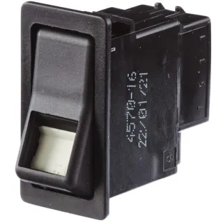 Rocker switch, II-I-0, 5-pin  6RH004570161 Hella