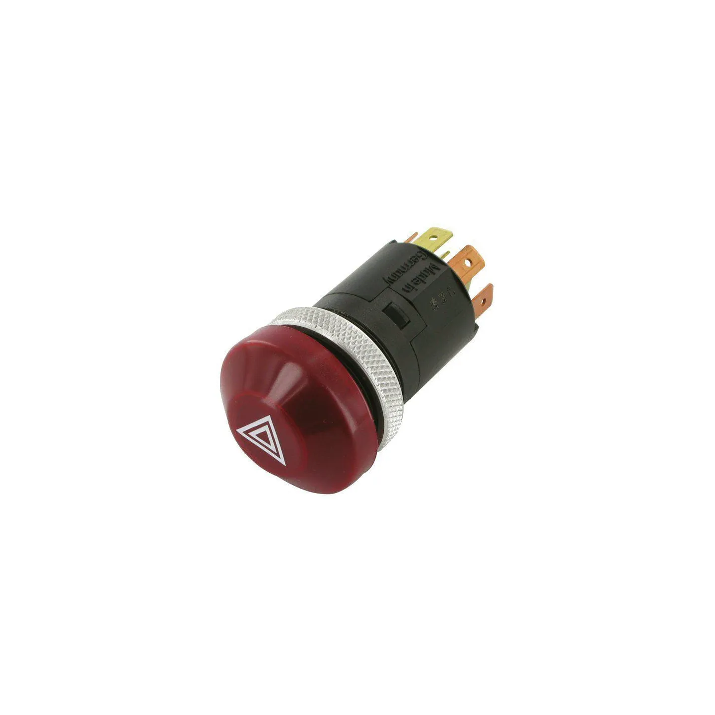 Avārijas gaismas slēdzis, spiedslēdzis, 12V, halogēns, ar spuldzi 6HF003916011 Hella