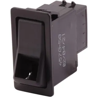 Rocker switch, I-0, 6-pin, without comfort function  6FH004570501 Hella