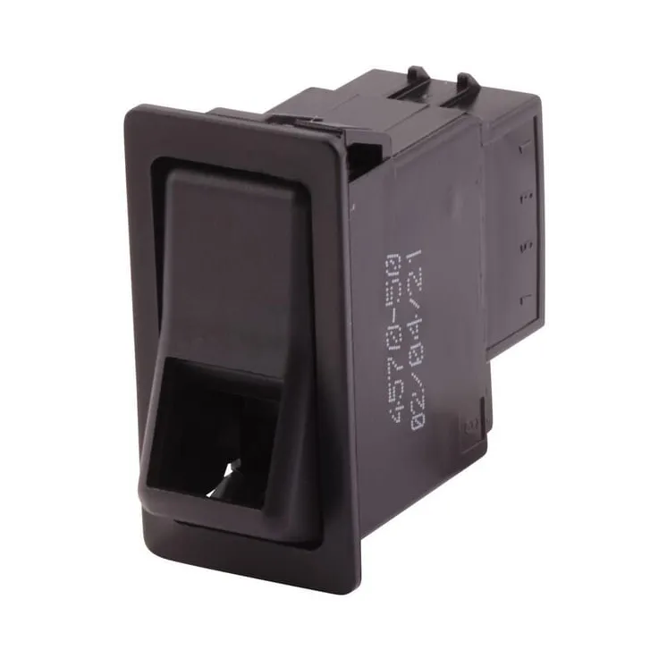 Rocker switch, I-0, 6-pin, without comfort function  6FH004570501 Hella