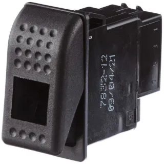 Rocker switch, I-0, 6-pin, without comfort function  6FH007832121 Hella