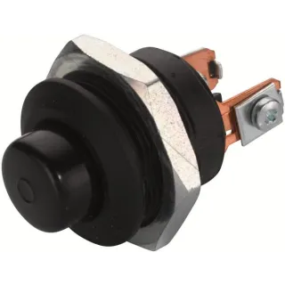 Ignition/Starter switch, S29, push control, 2-pin, normally open contact,  24mm  6JF001571001 Hella VLC2528
