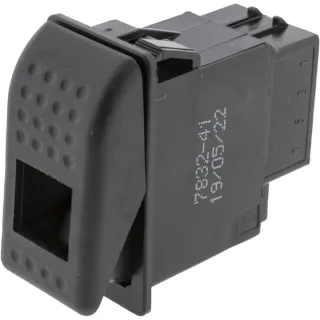 Rocker switch, (II+)-I-0, 6-pin  6RH007832411 Hella