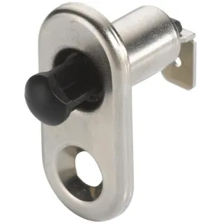 Push switch, door contact, 12V, 1-pin, normally closed contact  6ZF004365011 Hella