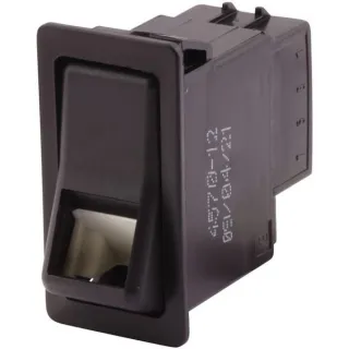 Rocker switch, I-0, 5-pin, with comfort function  6FH004570121 Hella