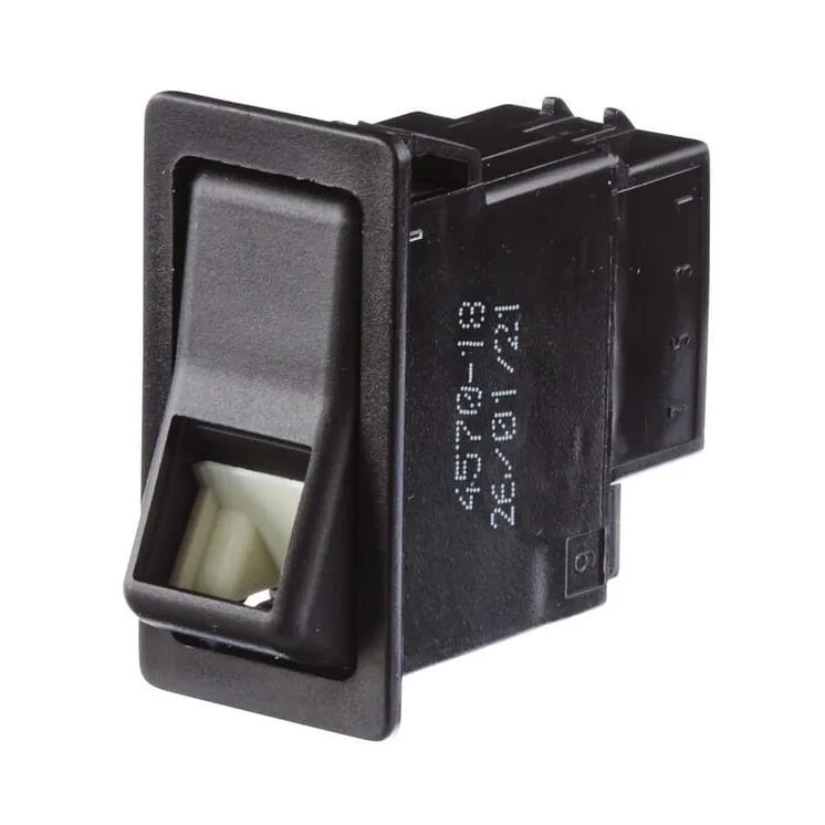 Rocker switch, II+I-0, 8-pin, with comfort function  6RH004570187 Hella