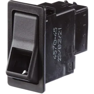 Hazard light switch, 12V, I-0, 7-pin, with comfort function  6HH004570451 Hella