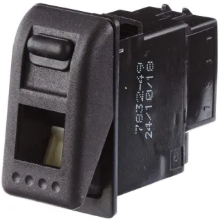 Rocker switch, I-0, 8-pin, with comfort function/safety switch  6RH007832491 Hella