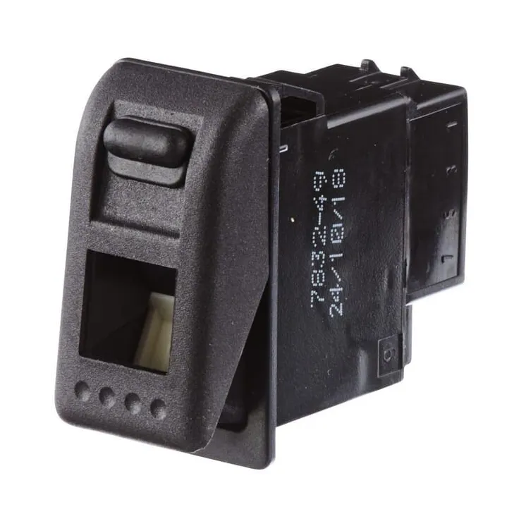 Rocker switch, I-0, 8-pin, with comfort function/safety switch  6RH007832491 Hella