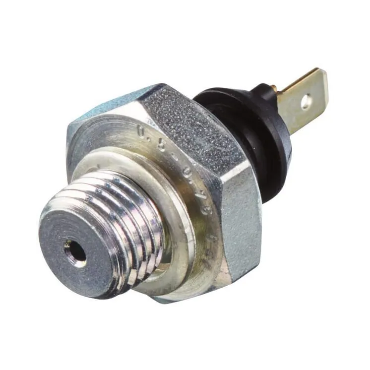 Eļļas spiediena slēdzis, 12V, M14x1,5, 1-pin, parasti slēgts kontakts 6ZL003259201 Hella
