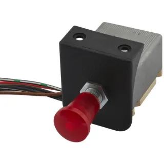 Avārijas gaismas slēdzis, vilkšanas slēdzis, 12V, halogēns, ar spuldzi 6HD002535031 Hella