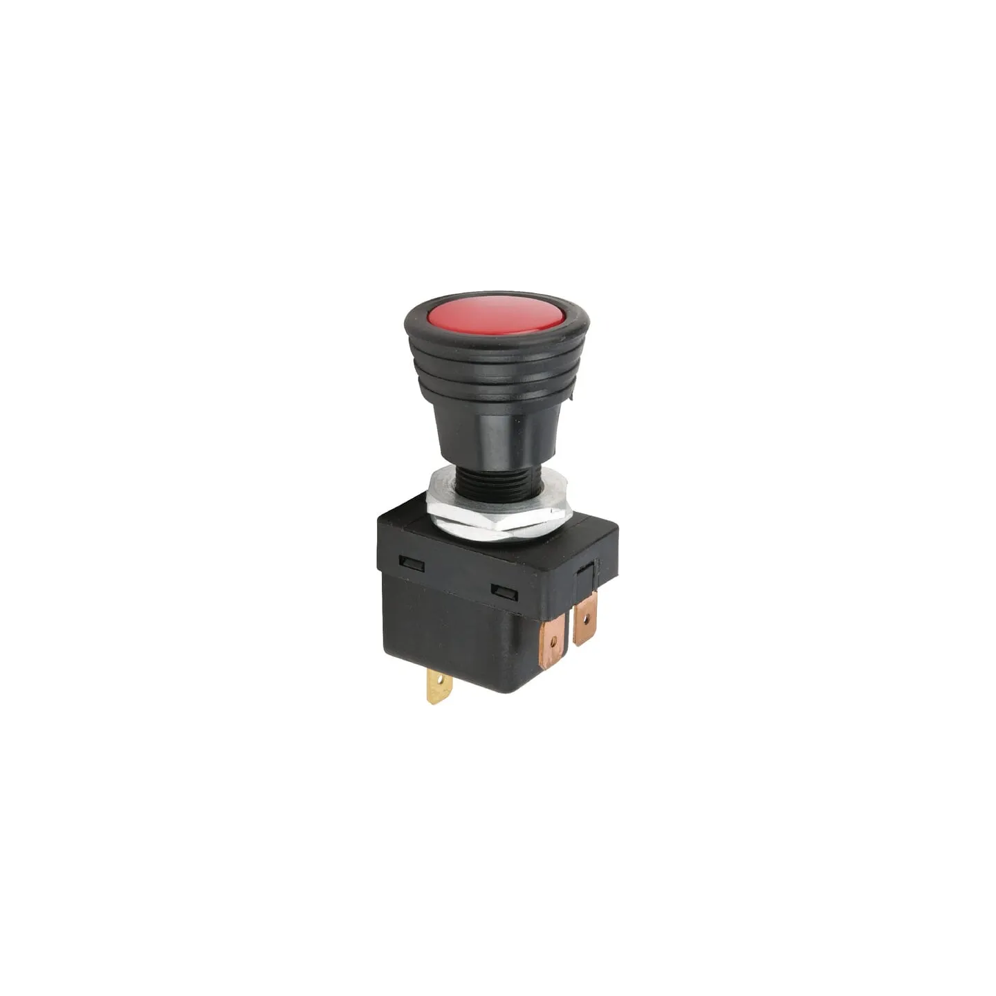 Vilkšanas slēdzis, S05, 12/24V, 3 kontaktu, ieslēgts/izslēgts, halogēns, 14,5 mm, sarkans 6ED004778011 Hella