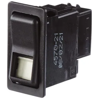 Rocker switch, (I)-0-(-II), 5-pin  6GM004570211 Hella