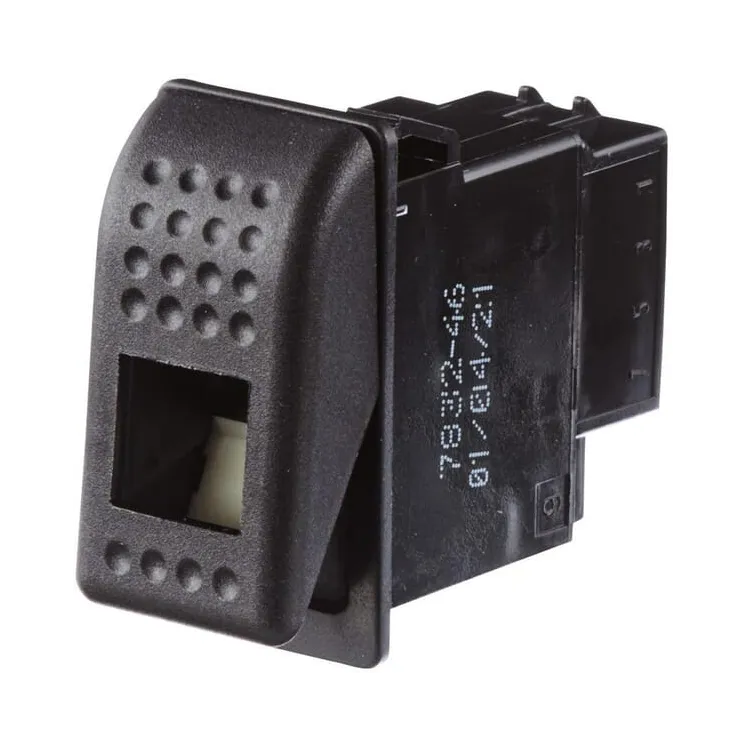 Rocker switch, II+I-0, 7-pin  6RH007832461 Hella