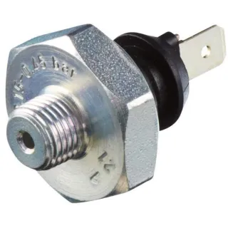 Oil pressure switch, 12V, M10x1, 1-pin, normally closed contact  6ZL003259391 Hella