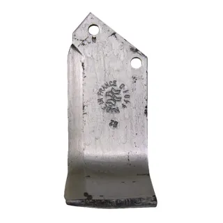 Rotovator blade RH 180x135x80mm 7mm thick suitable for   73000624401V Howard