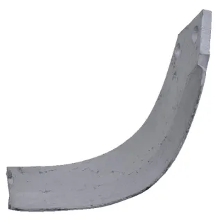 Rotovator blade LH 210x140x80mm 9mm thick suitable for   73000009950V Howard RB9950