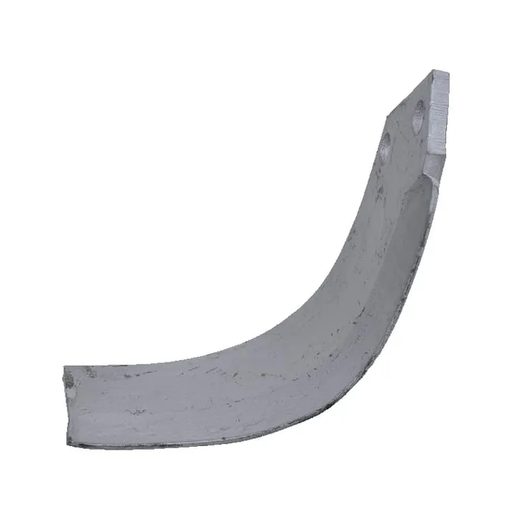 Rotovator blade LH 210x140x80mm 9mm thick suitable for   73000009950V Howard RB9950