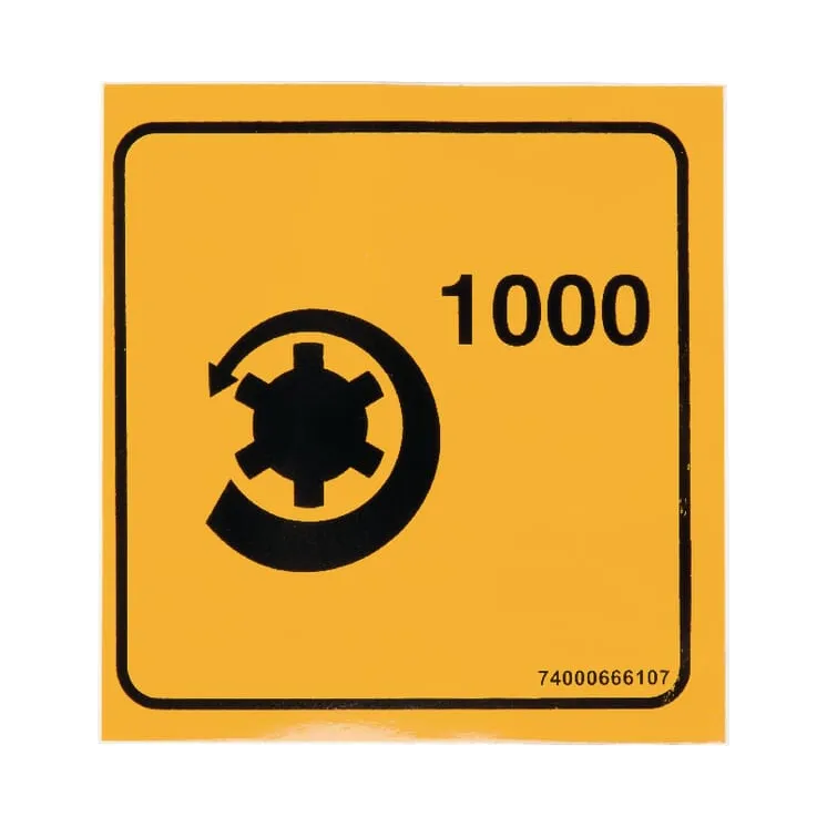 Uzlīme 1000 Rpm 74000666107 Kongskilde