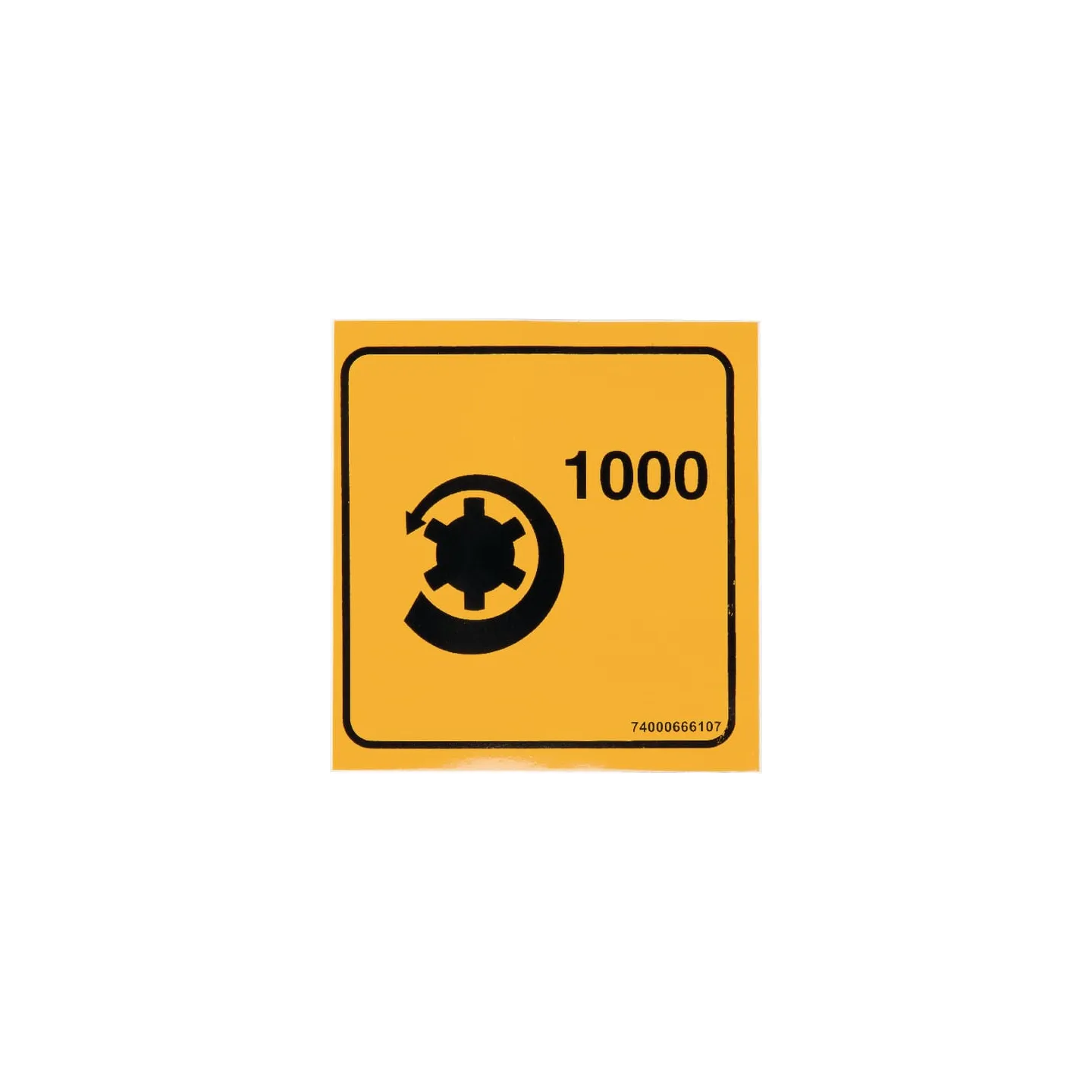 Uzlīme 1000 Rpm 74000666107 Kongskilde