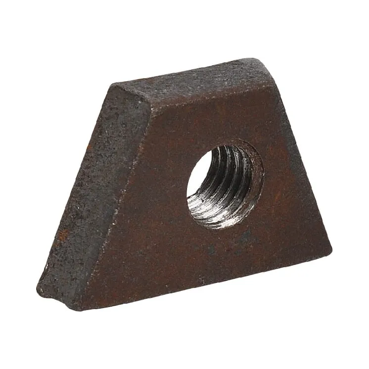 Plate with thread  810626340 Kongskilde 0626340