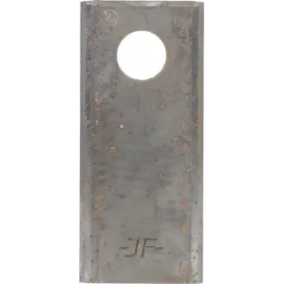 Mower blade LH/RH 114x48x4mm bore 19mm Suitable for Kongskilde /Stoll  8113800027 JF 13800027