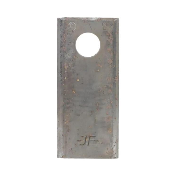 Pļāvēja asmens LH/RH 114x48x4mm urbums 19mm Piemērots Kongskildei /Stoll 8113800027 JF 13800027