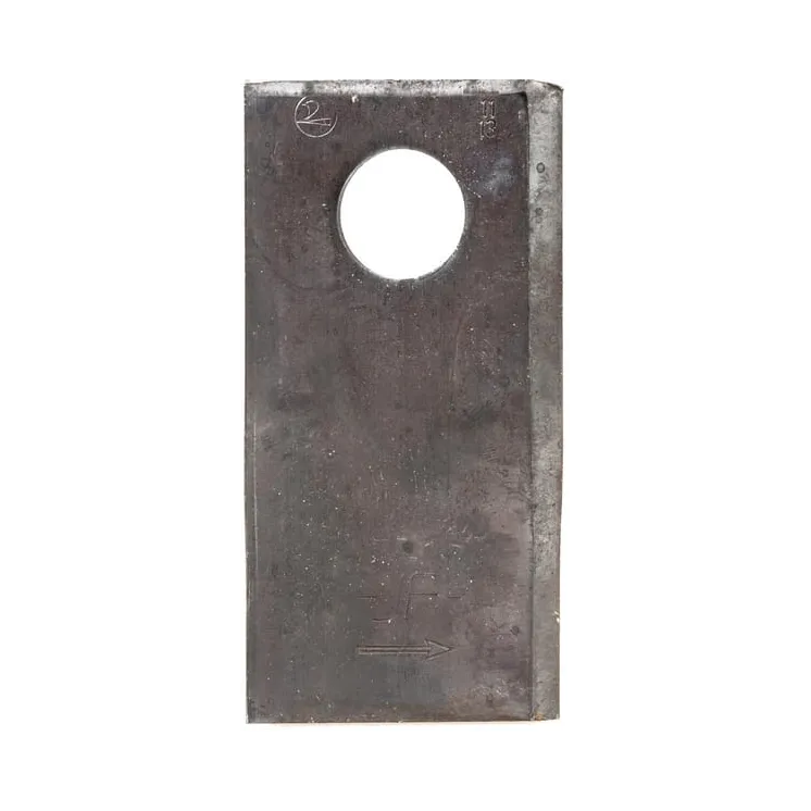 Mower blade LH 97x48x4mm bore 19mm Suitable for Kongskilde /Stoll  8113800023 JF 13800023