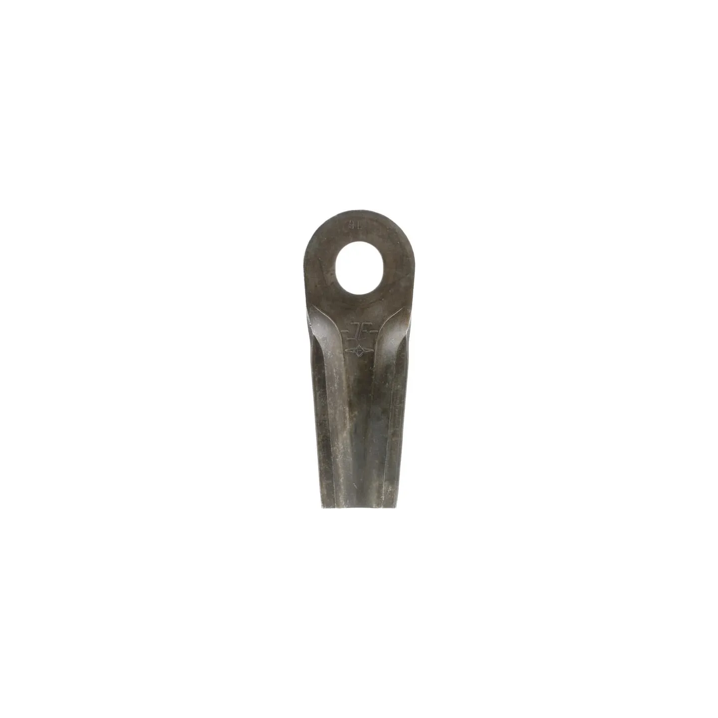 Mower blade LH/RH 132x50x4mm oval bore 23.0x20.5mm Suitable for Kongskilde /Stoll  8113800013 JF 13800013