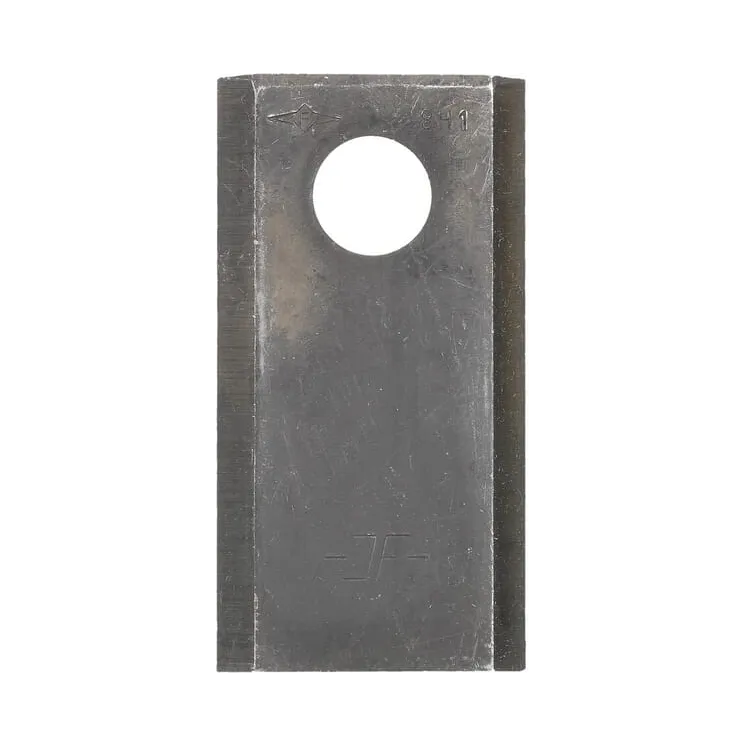 Pļāvēja asmens LH/RH 97x50x4mm urbums 19mm Piemērots Kongskildei /Stoll 8113800025 JF 13800025