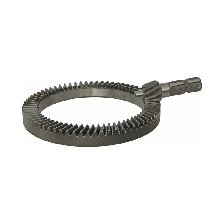Crownwheel/shaft rear set R+1410  813520358X Kongskilde 812530587A