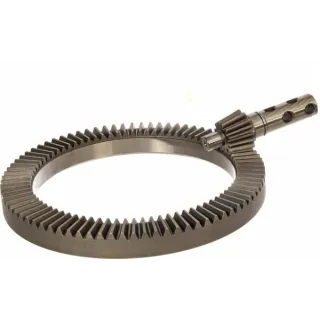 Crownwheel and shaft set R285/315/364/655  813510255X Kongskilde 0620800 810620800