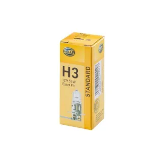 Bulb 12V H3 55W PK22s  8GH002090131 Hella