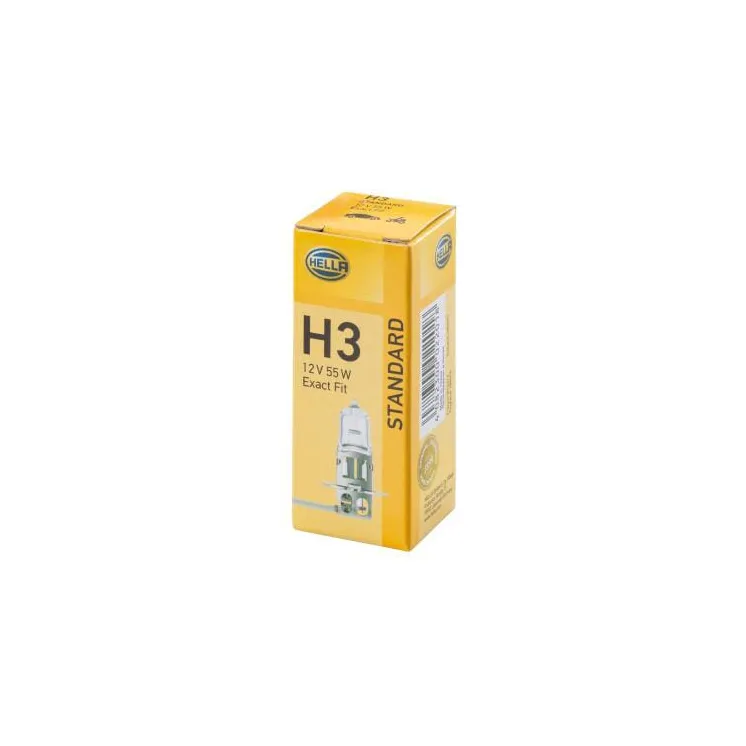 Bulb 12V H3 55W PK22s  8GH002090131 Hella
