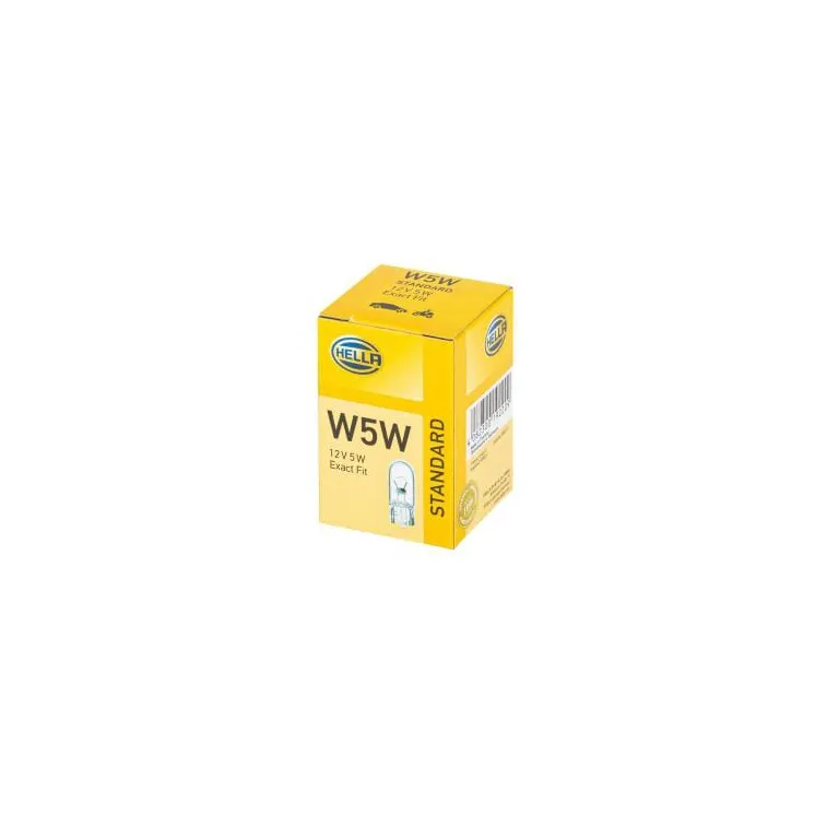 Bulb 12V W5W 5W W2.1x9,5d  8GP003594121 Hella