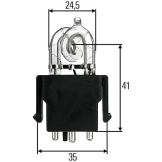 Light bulb Xenon 12V 25W  8GS859634011 Hella 8GS859634001