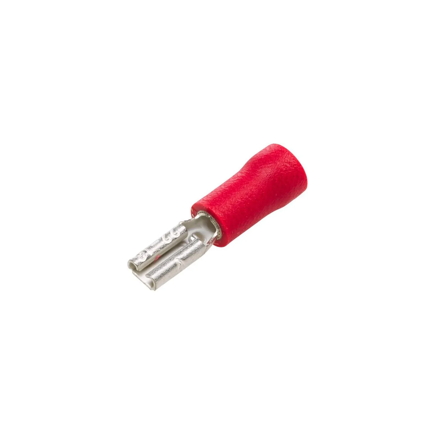 Terminal blade female, red, 0.5-1mm² 4.8x0.5mm, blister (1x),   8KW705393812 Hella