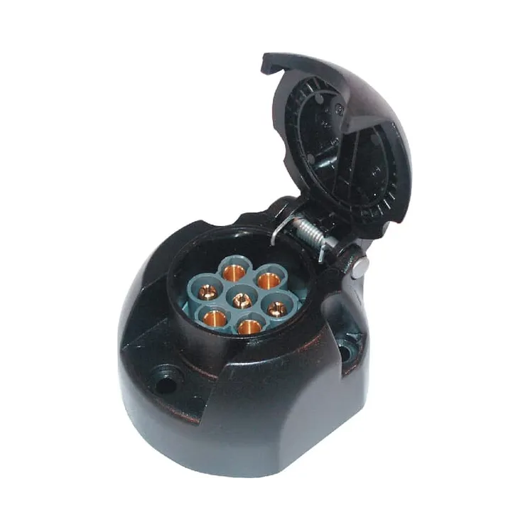 Kontaktligzda - 12V - 7 kontaktu savienotājs 8JB001943003 Hella