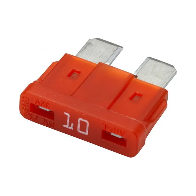 Drošinātājs Standarta lāpstiņa 12V 10A Garums 18,8mm sarkans iepakojums 10x 8JS711683092 Hella