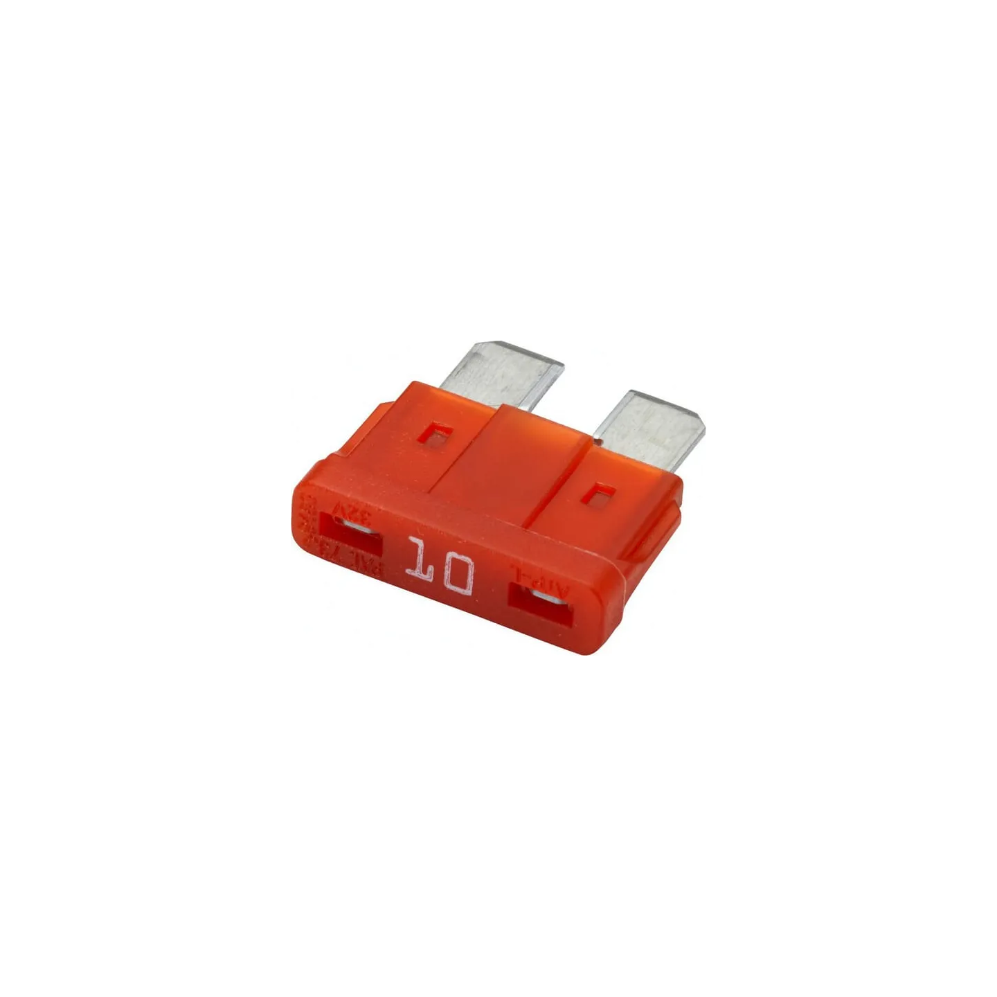Fuse Standard blade 12V 10A Length 18.8mm red Pack 10x   8JS711683092 Hella