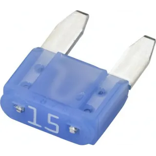 Fuse Mini blade 15A Length 10.9mm blue Pack 50x   8JS728596151 Hella
