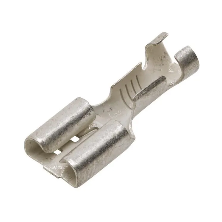 Terminal blade female, silver, 1.5-2.5mm² 6.3x0.8mm, blister (100x),   8KW701235033 Hella