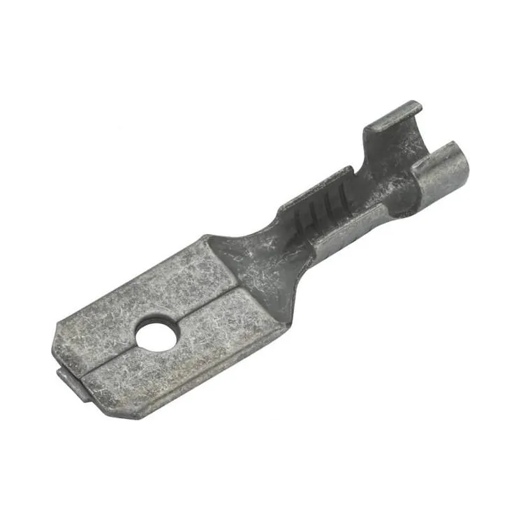 Terminal blade male, silver, 0.5-1mm² 6.3x0.8mm, blister (100x),   8KW043635013 Hella