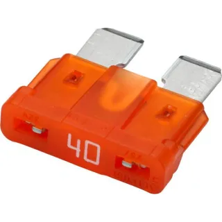 Fuse Standard blade 32V 40A Length 18.6mm orange Pack 50x   8JS711683031 Hella