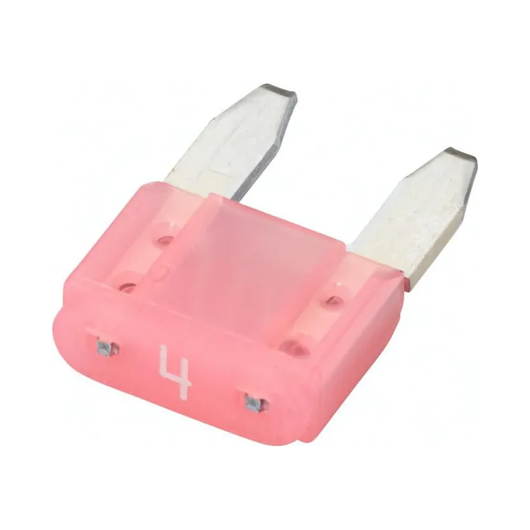 Fuse Mini blade 4A Length 10.9mm pink Pack 50x   8JS728596121 Hella