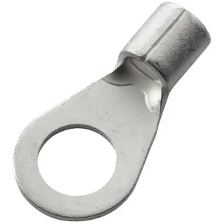 Ring connector, silver, 6-10mm² 8.4mm Series B, blister (50x),   8KW744718003 Hella
