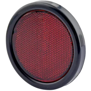 Reflector, 95mm, red, E17 339,   8RA002016121 Hella