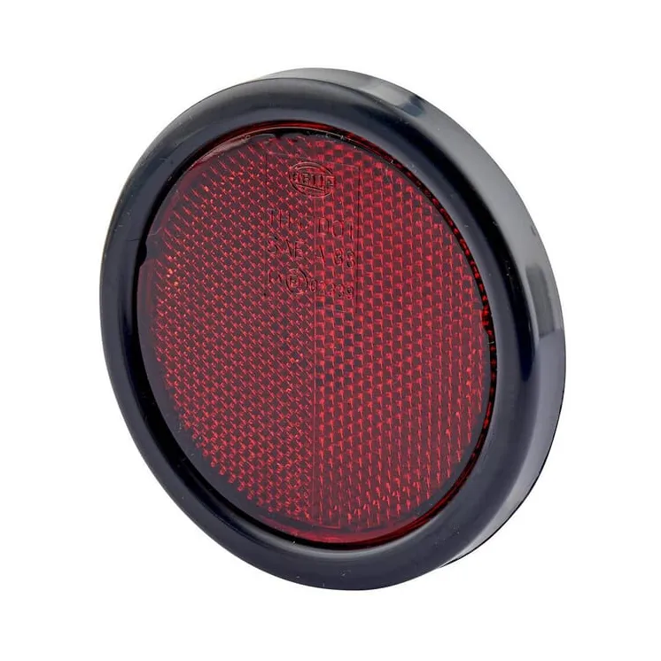 Reflector, 95mm, red, E17 339,   8RA002016121 Hella