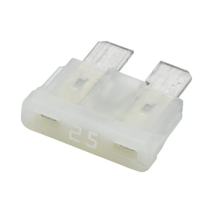 Fuse Standard blade 12V 25A Length 18.8mm white Pack 10x   8JS711683122 Hella